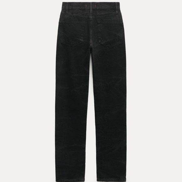 ZARA RELAXED MID WAIST JEANS ZW COLLECTION - Picture 6 of 9